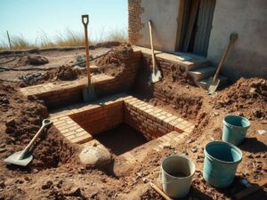 Kiedy i jak bezpiecznie odkopać fundamenty starego domu, by uniknąć uszkodzeń i wilgoci